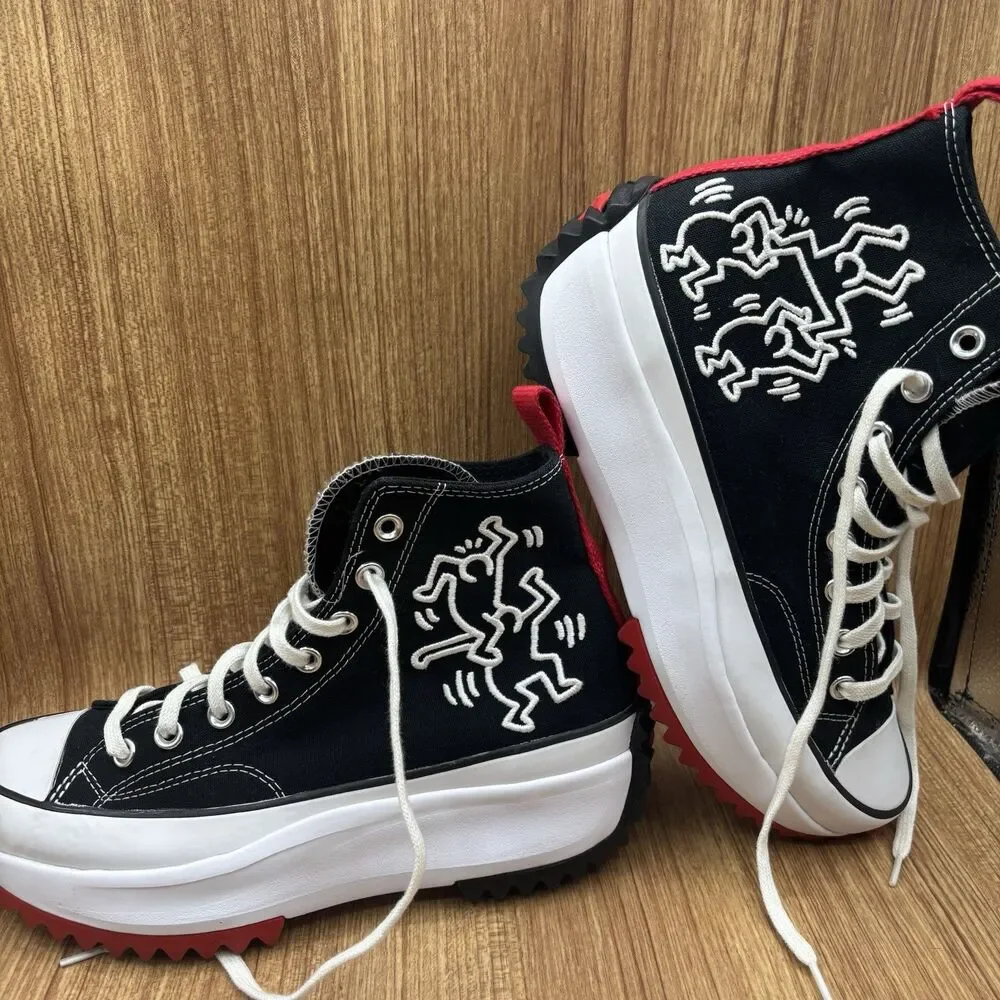 Converse Keith Haring x Run Star‎ Hike 171859C Men’s 8.5 Women’s 10 Sneakers - Picture 14 of 14